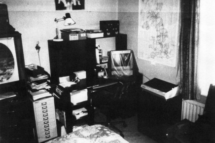 Lion's club donation of a word processor to Deana, enabled her to send typewritten letters to members
