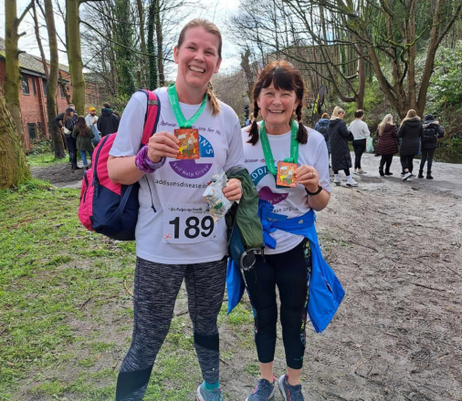 Keeley, diagnosed with Addison's and fundraising for the ADSHG