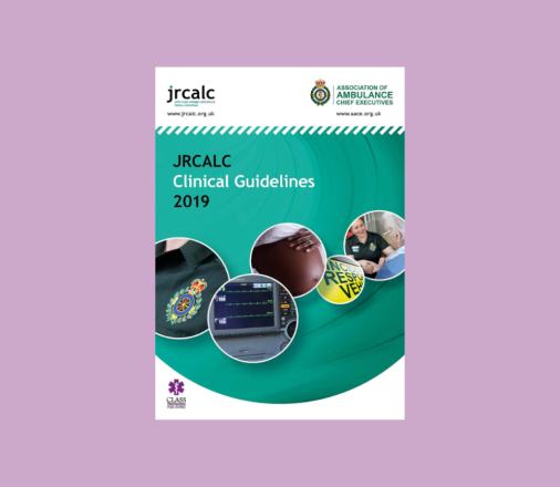 Photo of the cover of the 2019 JRCALC Guidelines