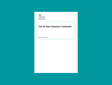 Image of the Rare Diseases Framework paperwork