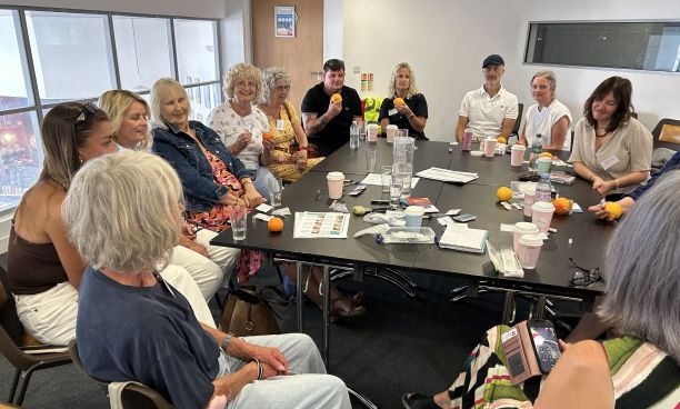 ADSHG local meet-up, hosted by volunteer Wendy, in Shoreham on Sea, 22 Aug 2026
