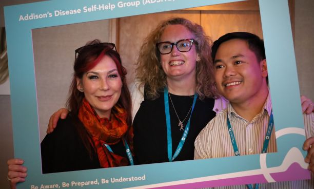 Endocrine nurses Lisa Shepherd, Louise Breen and Aldons Chua at ADSHG member get-together in 2026