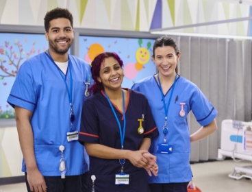 Three nurses